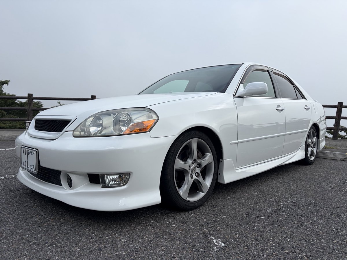 hide_33z's tweet photo. 全塗装と整備諸々がやっと完成！
早くホイール変えないと💦

#jzx110 #マーク2 https://t.co/HR2FoAU8IM
