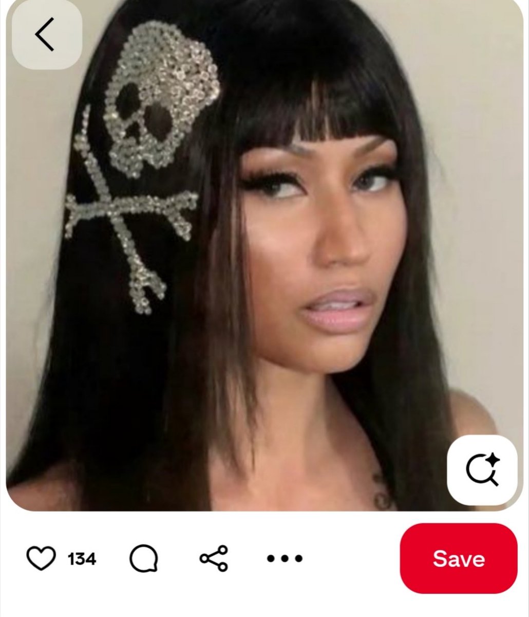 Aerodronee's tweet photo. The fact I know she showed the stylist this specific Nicki AI pic that haunts Pinterest https://t.co/49kbeTWtEr