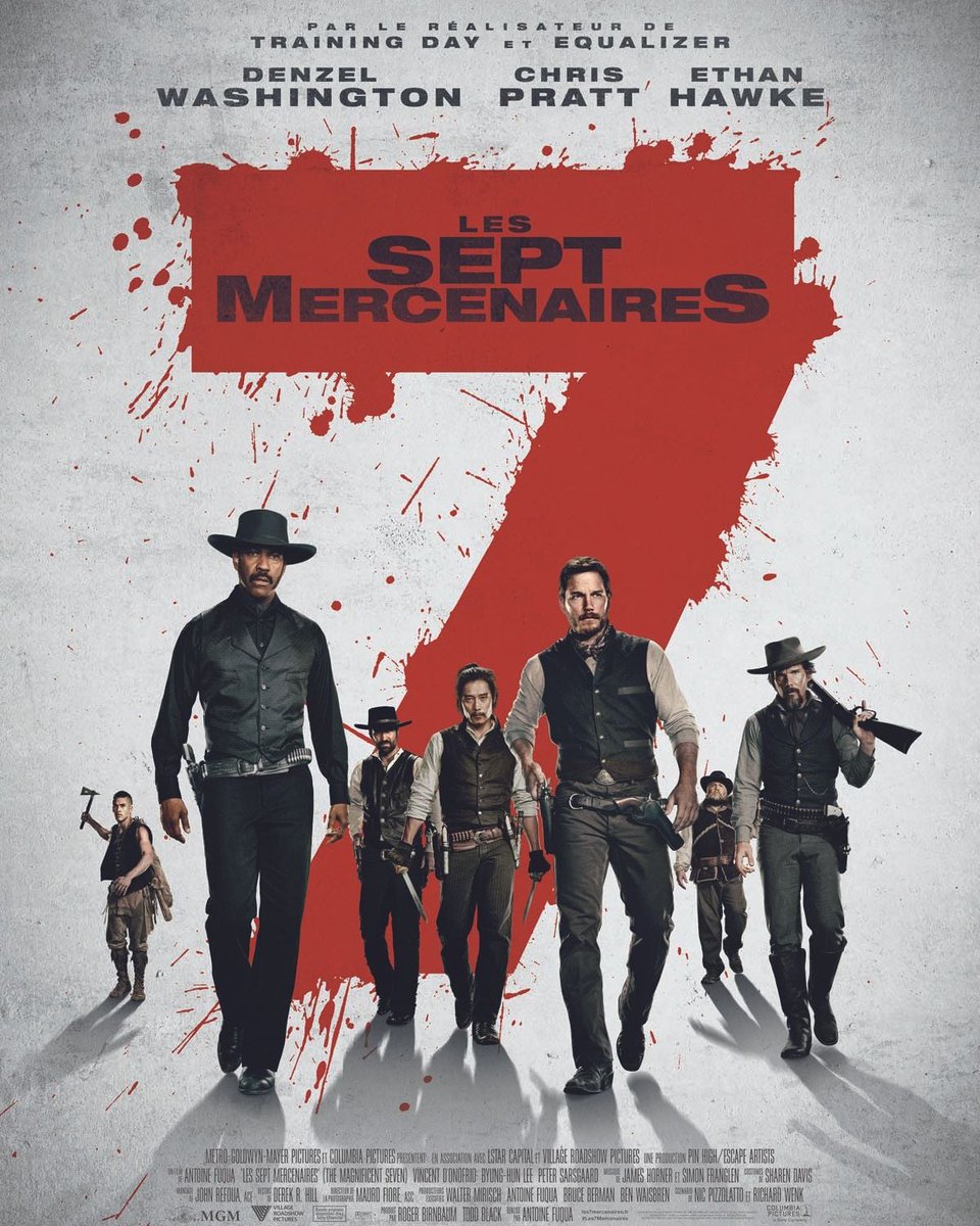 GuideTV_be's tweet photo. Cine > Les 7 mercenaires
Ce soir, 14 septembre, 21:10 - 23:20 sur France 3 https://t.co/MGFFRmqn0c
