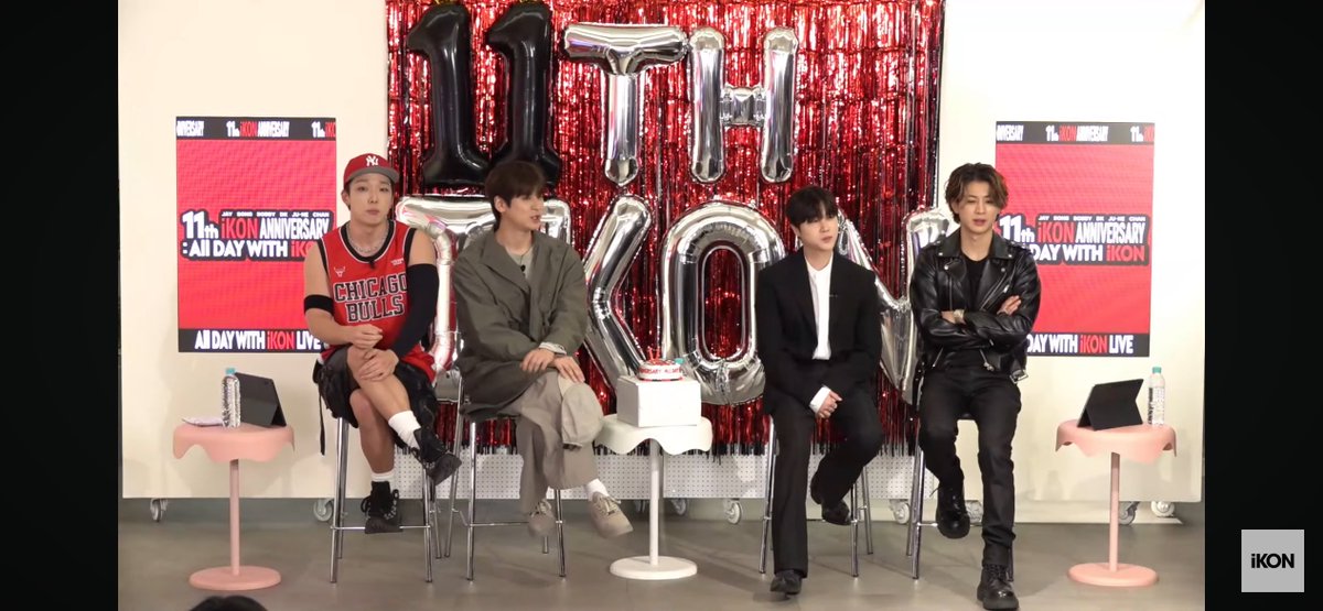 iKONFTT's tweet photo. 11 th 🖖🥢🎉🎉🎊🎊

#iKON_11th_Anniversary 
#11YearsWithiKON #iKON_11th_LIVE https://t.co/GO7a9MbRc0