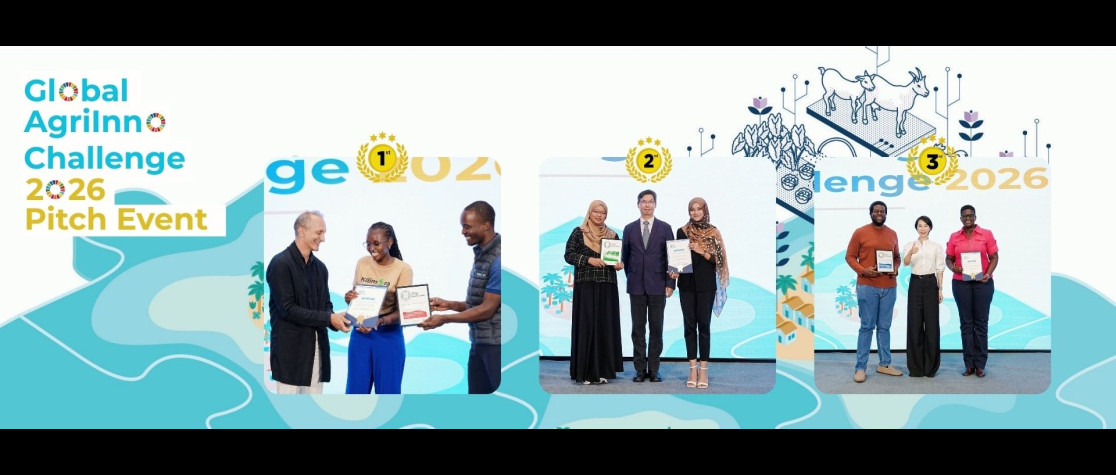 FAOSIDS's tweet photo. The #GAC2026has announced its winners.
🥇AgriKonnekt - Kenya
🥈Berikanpreneur - Indonesia
🥉The C-SAC Caribbean Pilot – Grenada
The three solutions address key challenges for resilient agrifood systems in #SIDS. https://t.co/Tuwwg4KfuY
