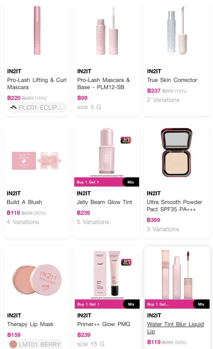 himypw's tweet photo. wts / ขาย 

ลดราคาทุกสินค้าของ in2it 60% (ส่งฟรี) 
หรือตัวอื่นๆที่ไม่อยู่ในรูป ทักมาถามก่อนได้เลย 

dmมาได้เลยค่า 💟

#ebIN2IT #IN2ITxEVEANDBOY #เติ้ลเฟิร์สวัน #TleFirstOne #EVEANDBOY #IN2ITThailand #TheSecretOfPerfectSkin #ความลับผิวเพอร์เฟค #ช้อปช่วยติ่ง https://t.co/RValiiuv2q