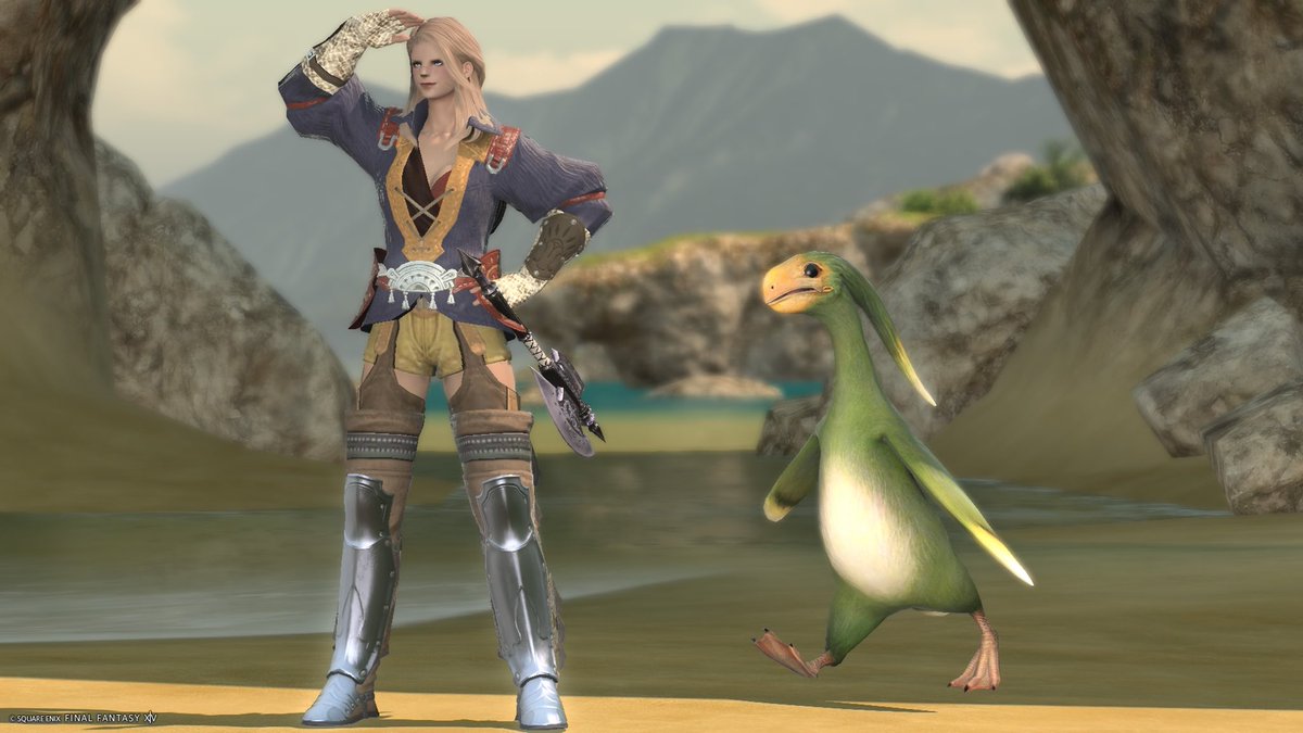 M_Meridius_FF14's tweet photo. 魔獣使い楽しいねー

#FF14 #ルガメス https://t.co/urRihNrYnv