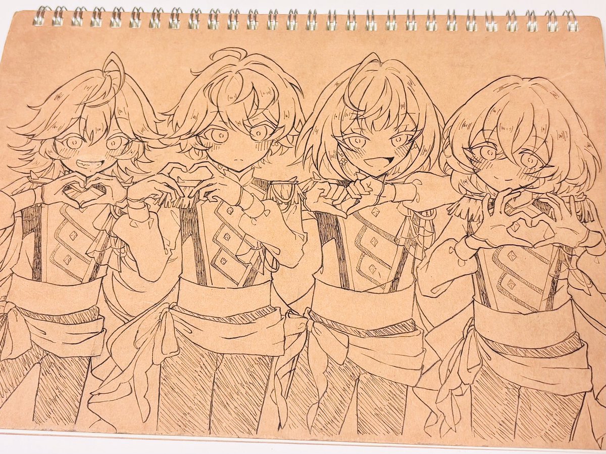 cotoro__illust's tweet photo. これだからお絵描きはやめられん🦄♥♡
ユメちゃんエスくんの表情が特にお気に入り https://t.co/sMrRTIigLM