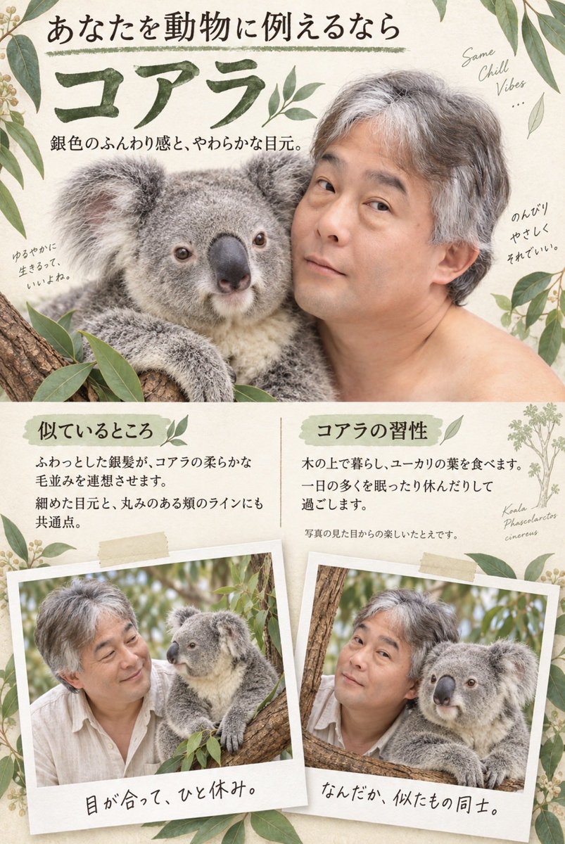 qpro_qjyo's tweet photo. 流行りの、動物に例えたら…を

キュージョの現場指導、TAJIRI選手でやってみた🐨

似てますか…？

#九州プロレス #qpro #キュージョ https://t.co/8xBPAzi1Q8