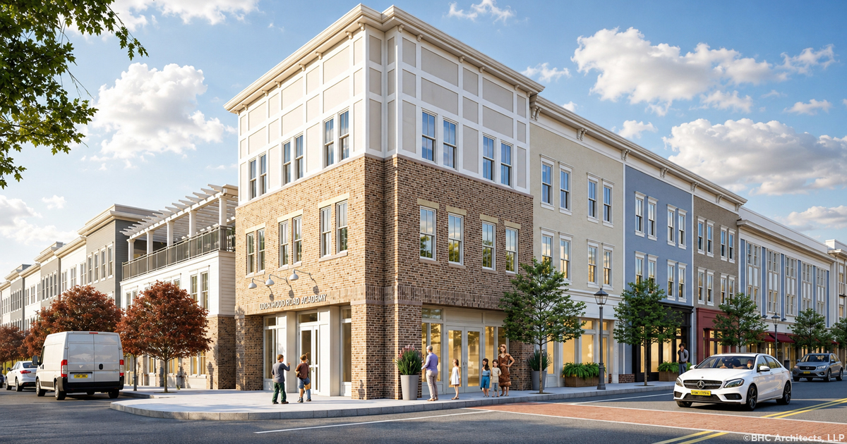 VHBnow's tweet photo. Perry &amp; Main has broken ground, advancing 51 affordable homes and commercial space near the train station in Port Jefferson, New York.

Learn how the mixed-use development is part of the Village’s long-term vision: https://t.co/Sts0fv4wf1. https://t.co/KfJYbn9oMh