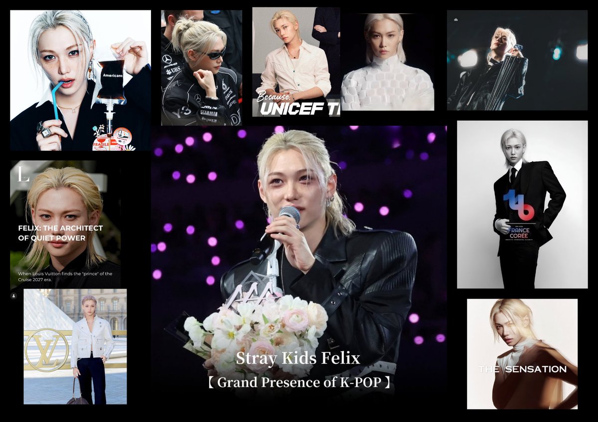 fallen_skz's tweet photo. Felix my love...

The grand presence of Kpop...
the face of 4th gen... 
the ambassador of ambassadors...
my singer...my dancer...my rapper...

You are the kindest, humblest, sweetest, most generous soul I've ever met. The way you give support and your time to others, even when you are truly the busiest person. 

You deserve everything good every day, but I hope today is extra special....Happy birthday Sunshine 🤍🤍

FELIX THE GRAND PRESENCE  #FelixVoiceOfAGeneration #행복으로_용복을_복복복 #HappyFelixDay