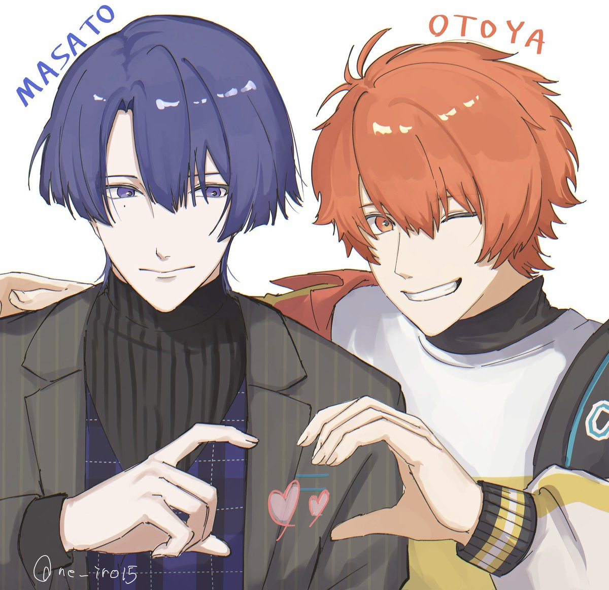 ne_iro15's tweet photo. 親友❤️💙 https://t.co/GWhIftKeg5