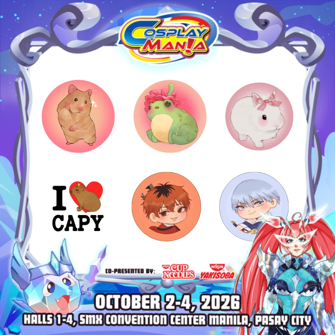 matchacatprints's tweet photo. 🐱💚 CUTENESS INCOMING! 🎨✨

Guyabnoh’s art will be available at the Matcha Cat Prints booth during COSMANIA: DAZZLING DIAMOND! 💎

📅 Oct 2–4
🎪 Booth FA03
📍 Halls 1–4, SMX Convention Center, Pasay City
Come see Guyabnoh’s works in person and take home your favorites! 👀💚 https://t.co/poLq6JgrB0
