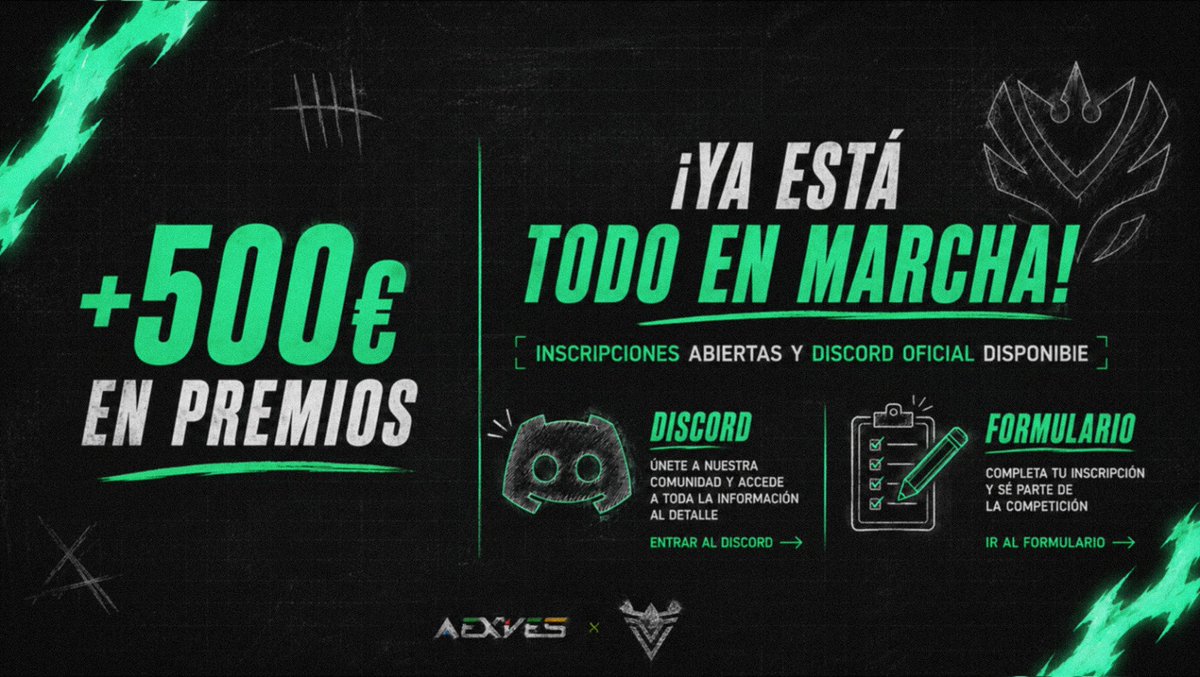 LigaLAN_ES's tweet photo. ⚔️ ¿Estáis preparados?

📝 Los formularios de inscripción de la Liga Amateur Nacional ya están ABIERTOS.🔽🔽🔽

Y desde hoy también podéis entrar a nuestro Discord oficial. 💬

📋 Inscripciones
📖 Información y normativa
🏆 Competición
📢 Anuncios y novedades
🤝 Comunidad

#LAN https://t.co/MEndPLdKd3