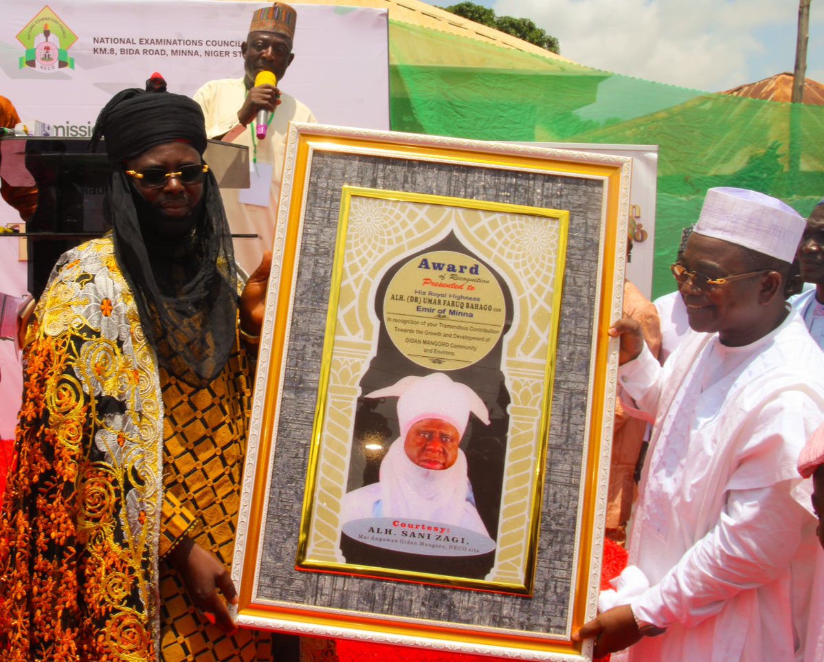Neconigeria's tweet photo. 10th September, 2026, will remain a memorable and gratifying day in the history of NECO as the Registrar, Prof. Dantani Ibrahim Wushishi Commissioned and handed over a newly constructed and well-furnished befitting Palace to the Mai-Anguwan Gidan Mangoro as part of the https://t.co/FJlYc2xkEE