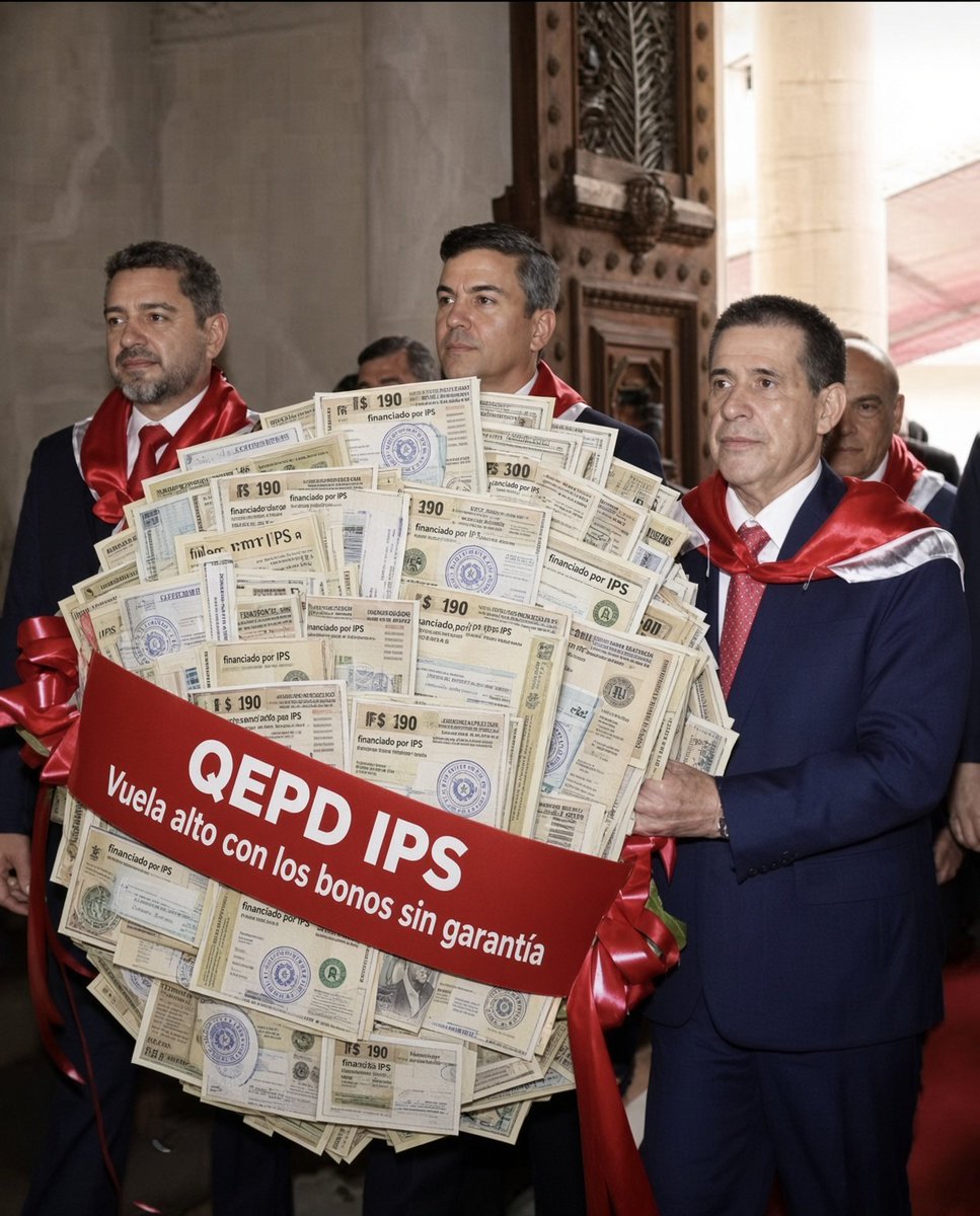 nestornunezpy's tweet photo. Los bonos financiados por el IPS, no tienen ninguna garantía. 

No cumplen con el requisito de inversión establecidos en el #Art28COIPS (exige 4 cosas: garantía, seguridad, plazo y renta). https://t.co/qsjSvPasgo