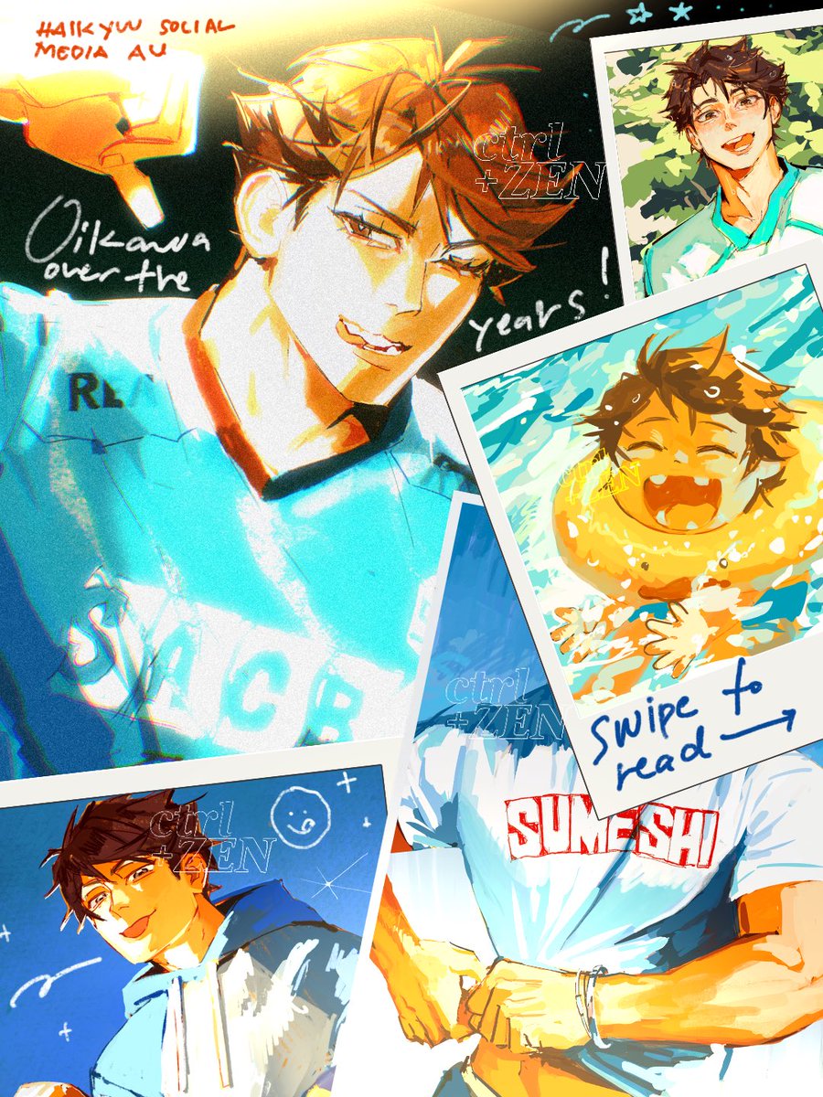 ctrl_zen's tweet photo. #haikyuu social media au https://t.co/NCdYReZ2U2