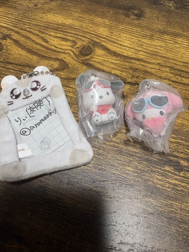 aramakkiy_'s tweet photo. @yurinightmare01 検索より失礼致します!!!
当方ポチャッコを所持しております。キティと郵送で交換して頂くことは可能でしょうか？ご検討よろしくお願い致しますm(_ _)m https://t.co/wv4JScMRQn