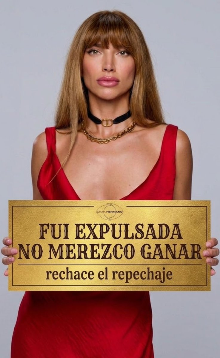 EmiliaML2301's tweet photo. Rarísimo que SOL fuera a México a dedo y que, tras rechazar el repechaje y ser expulsada, le den un GOLDEN TICKET. Lo insólito sería que gane sobre YIPIO y Charlotte, siendo la menos querida en redes y en la calle.

​YIPIO AL 9009
CHARLOTTE AL 9009

#GranHermano https://t.co/8JRcuK2hOZ