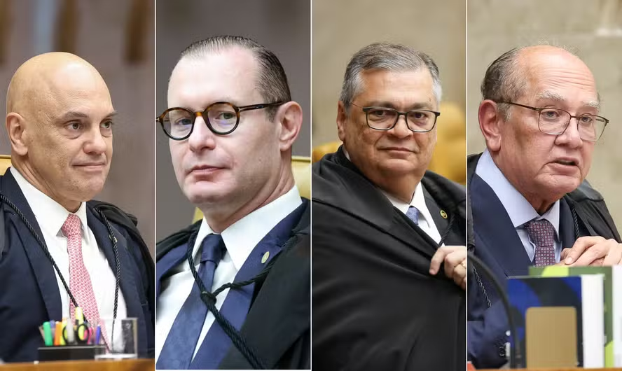 drpaulofaria22's tweet photo. Esses QUATRO espertinhos querem melar a sessão de amanhã.
Objetivo: salvar o Xandão! https://t.co/XHR346a1Pl