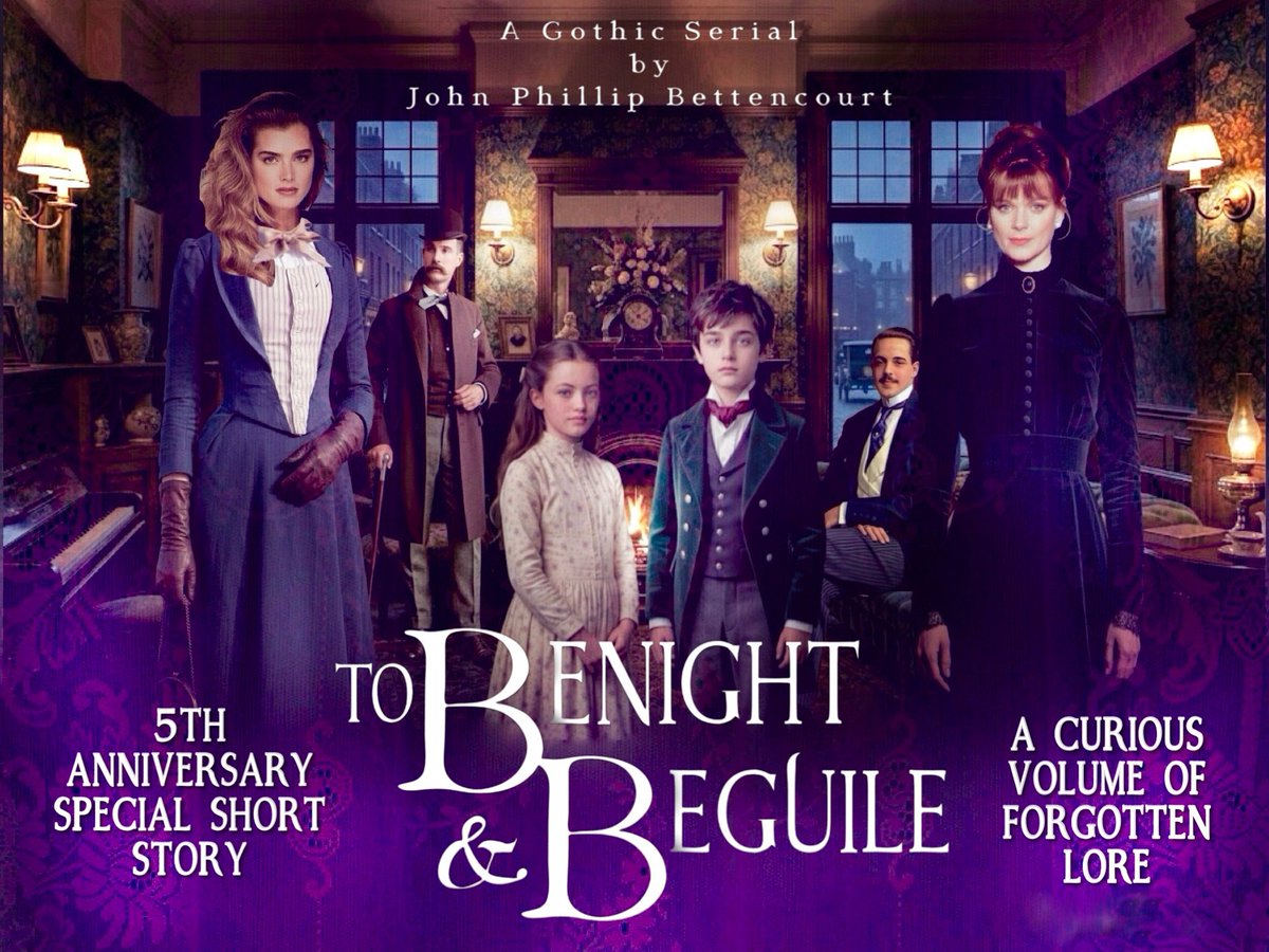 BenightBeguile's tweet photo. GET READY!!! The 5th Anniversary 4-part Special is coming in just 3 weeks! Below is the very special Title Card & synopsis!
CATCH UP on the recap page:
https://t.co/aP5Du5UtWZ
#Benight #GothicFiction #WebSerials #WebSoaps https://t.co/A8L01bd5dw