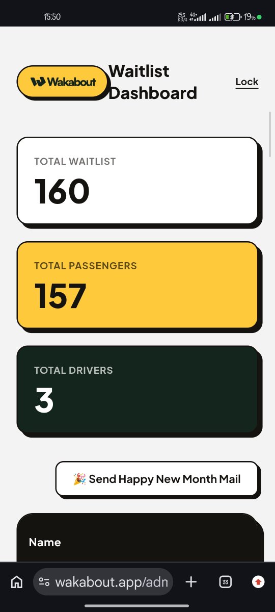 getwakabout's tweet photo. 160. 💛

That's 157 students saying "I'm ready for a better way to move."

We're building. We're listening. We're getting closer.

Thank you for being early. 🚌✨

#wakabout https://t.co/DzNbLVanqS