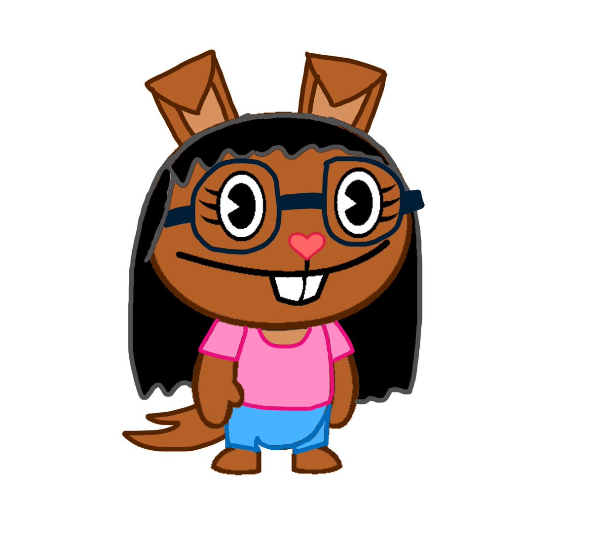 Nutgirl3A's tweet photo. Me as a HTF character again!

#htf #happytreefriends #mondomedia #htffancharacter #fancharacter #selfinsert #htfoc #oc #happytreefriendsoc #me #meart #art #fanart #aisha #persona #fursona #dog #browndog #puppy #selfinsertart #female #femaledog https://t.co/1GYtxmq372