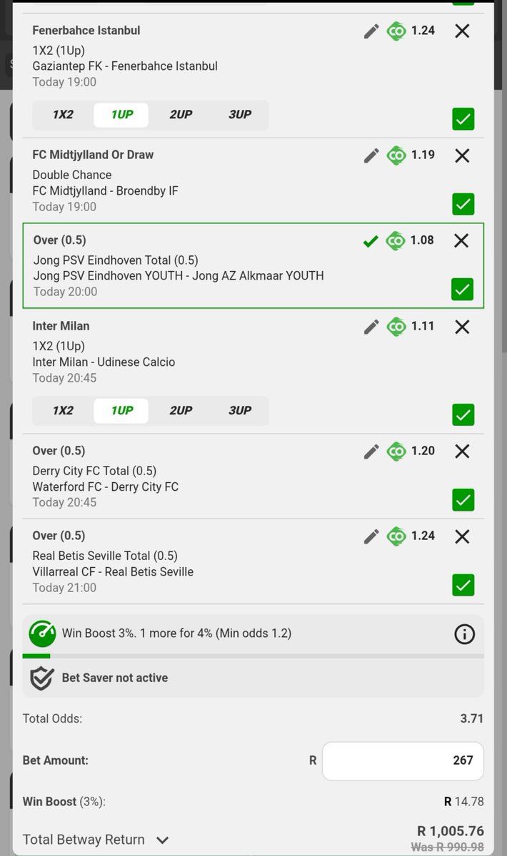 WhooDaKid3's tweet photo. I just placed a bet with Betway. Tap here to copy my bet or search for this booking code in the Multi Bet betslip BW72460A5D https://t.co/7i7XwqRL42

#InstantMoneyMondays #MUNMCI #BankOnBetter https://t.co/gfYzswMSf6