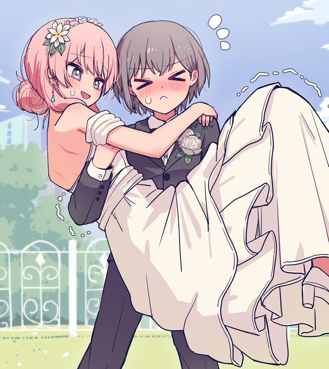 Garruvk's tweet photo. 토모아논 웨딩

커미션(@ JINJIN_80님) https://t.co/rPCtHvypkF