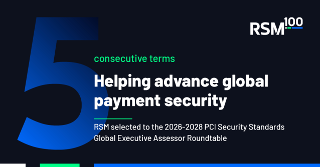 Sebouh's tweet photo. Five consecutive terms on the PCI Security Standards Council's Global Executive Assessor Roundtable reflects the experience RSM brings to discussions shaping payment security standards and helping organizations protect payment data. Learn more: https://t.co/VOgUmVceLD https://t.co/SWOZVRAnBz