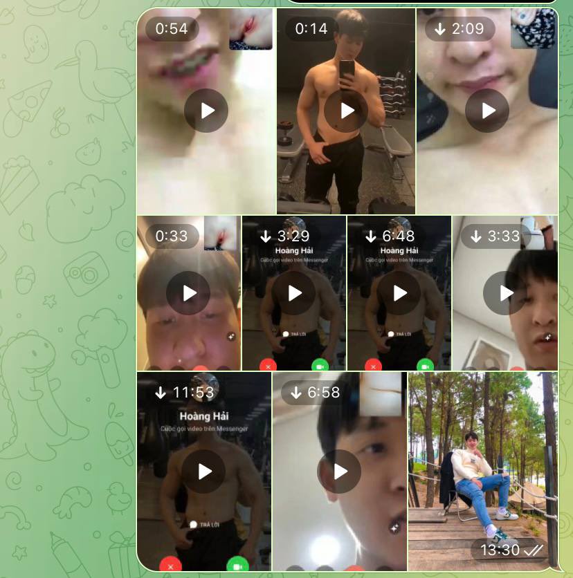 _ntangy's tweet photo. Tiktoker Hoàng Hải . Call với 4 người khác nhau 🦅 Có ai chưa xem hong https://t.co/lp2GASWatx