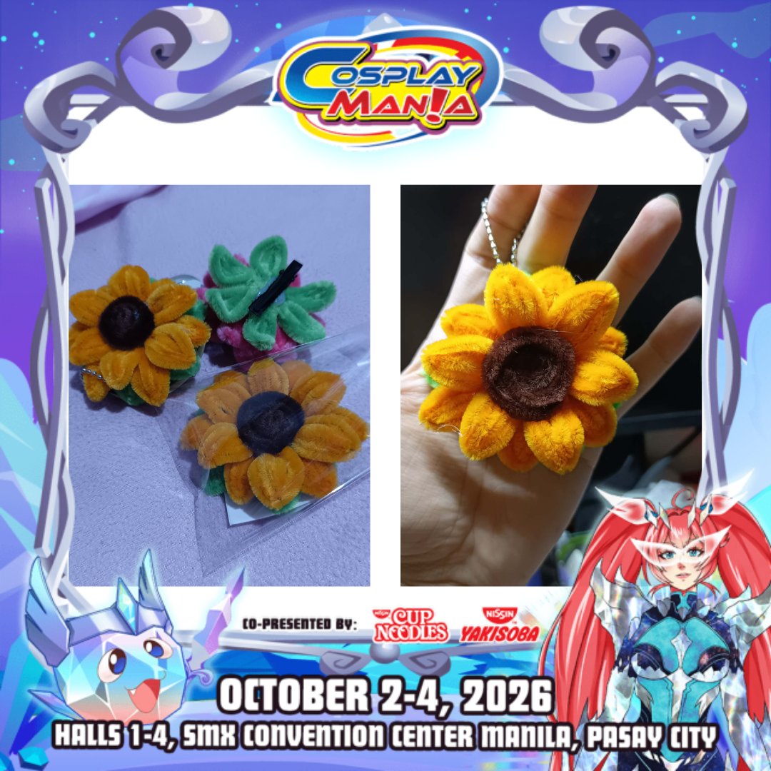 matchacatprints's tweet photo. 🧶🌸 CRAFTY FINDS AHEAD! 👀✨

Oh My Crafts!’ handmade creations will be available at the Matcha Cat Prints booth during COSMANIA: DAZZLING DIAMOND! 💎🐱

📅 Oct 2–4
🎪 FA03 | Halls 1–4
📍 SMX Convention Center, Pasay City

Make us a stop on your CosMania shopping list! 🐾✨ https://t.co/avuYpepd1X