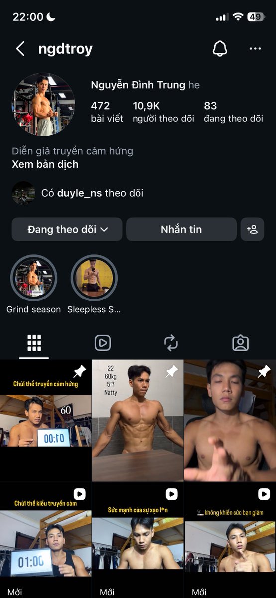 _ntangy's tweet photo. Pt gym  Trần Trung 🦅 Clip call nên sẽ khác với những clip lộ trước đó https://t.co/92QsnKWyRj