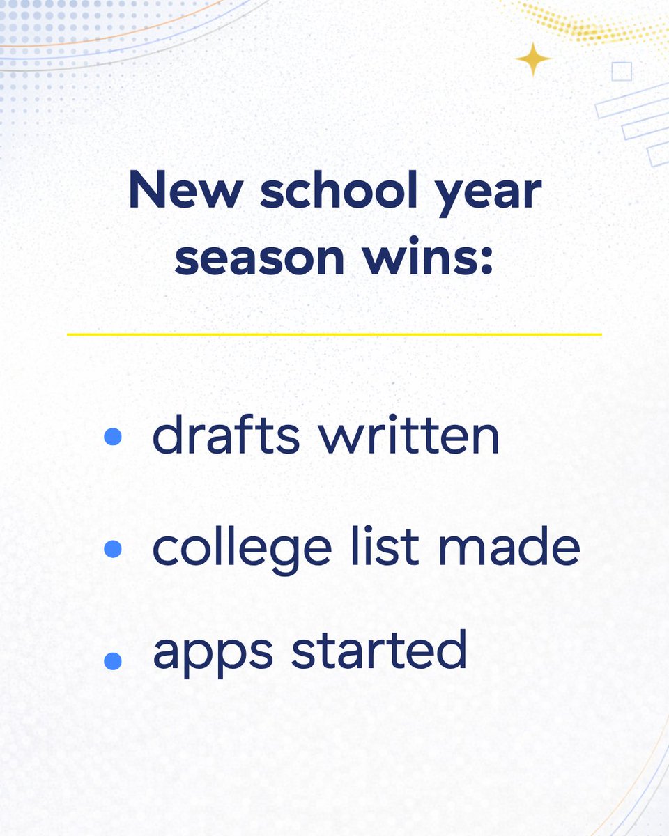 iMentor's tweet photo. 💫 Each college decision can carry a lot. Mentorship with iMentor helps students stay with the process step by step.

#MiniWins #iMentor #CollegeAccess #StudentProgress https://t.co/xZW6u3b82S