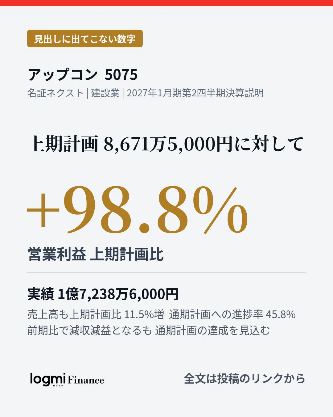 ログミーFinance on X: 