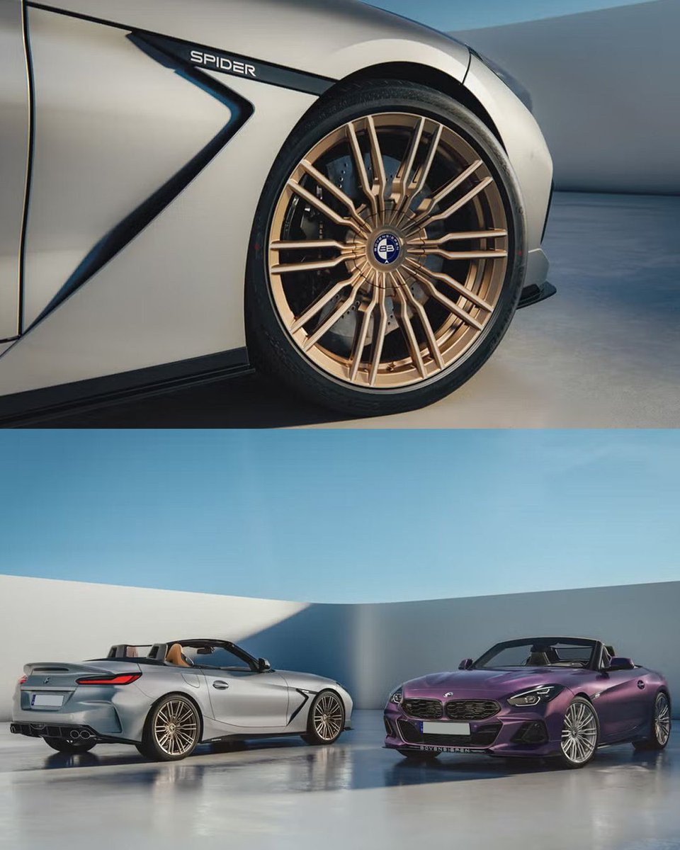 auto_ae's tweet photo. The Bovensiepen Spider turns the BMW Z4 into a 429-hp luxury roadster, with sharper styling, upgraded suspension and only 99 units planned. Starting at €115,500, it’s a modern take on the Alpina formula. Would you want one?
🚗 https://t.co/oTkxU99u3M
#autoae #carnews #Bovensiepen #BMWZ4 #Alpina