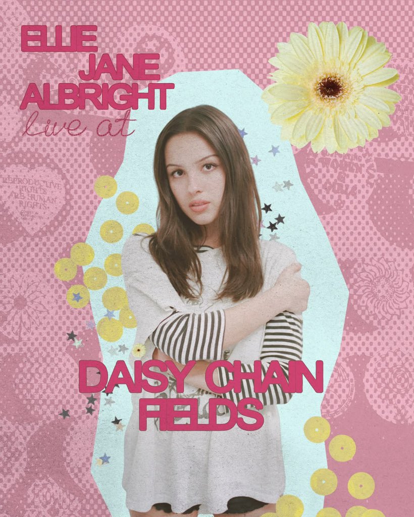 daisychainrp's tweet photo. 🌼  : 𝙳𝚊𝚒𝚜𝚢 𝙲𝚑𝚊𝚒𝚗 𝙵𝚒𝚎𝚕𝚍𝚜’ Lineup as Flowers.
“Flor de Cerezo” — Con letras agridulces e intensas, Ellie-Jane captura la brevedad de los momentos tristes y felices, logrando una estética tan poética como el efímero florecer del cerezo. #DaisyChainFieldsRP https://t.co/SSe4DFYuEr
