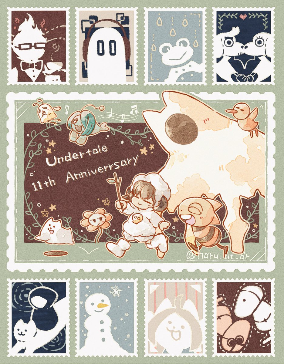 haru_ut_dr's tweet photo. #undertale11thAnniversary
#undertale11周年
#happybirthdayundertale
Undertale11周年おめでとうございます！
友達たくさんのフリちゃんとみんなずっと大好きだ～！ https://t.co/lAD5FvvA00
