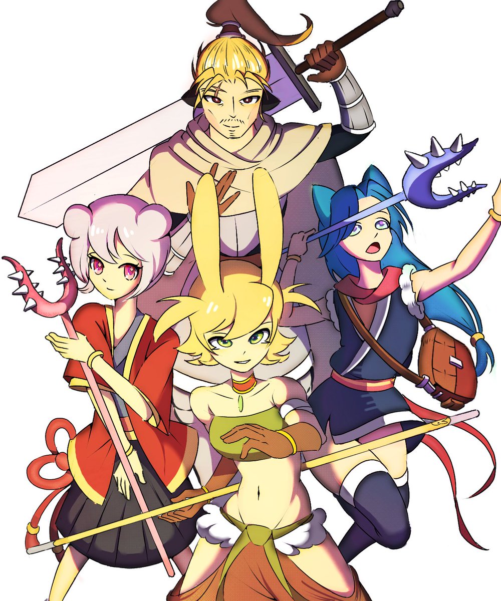 Almond177013's tweet photo. Chiikawa monster hunter party
#chiikawa #anime #digitalartㅤ https://t.co/an9RjyiCB4