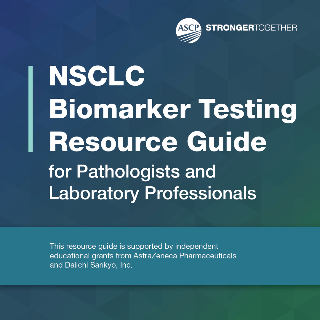 ASCP_Chicago's tweet photo. Explore this helpful resource guide for the latest insights on NSCLC biomarker testing. It offers a concise overview of the evolving biomarker testing landscape, including recent FDA updates and emerging biomarkers, along with key information to support appropriate testing and current testing practices: https://t.co/MJ85lXosON

#NSCLC #ResourceGuide