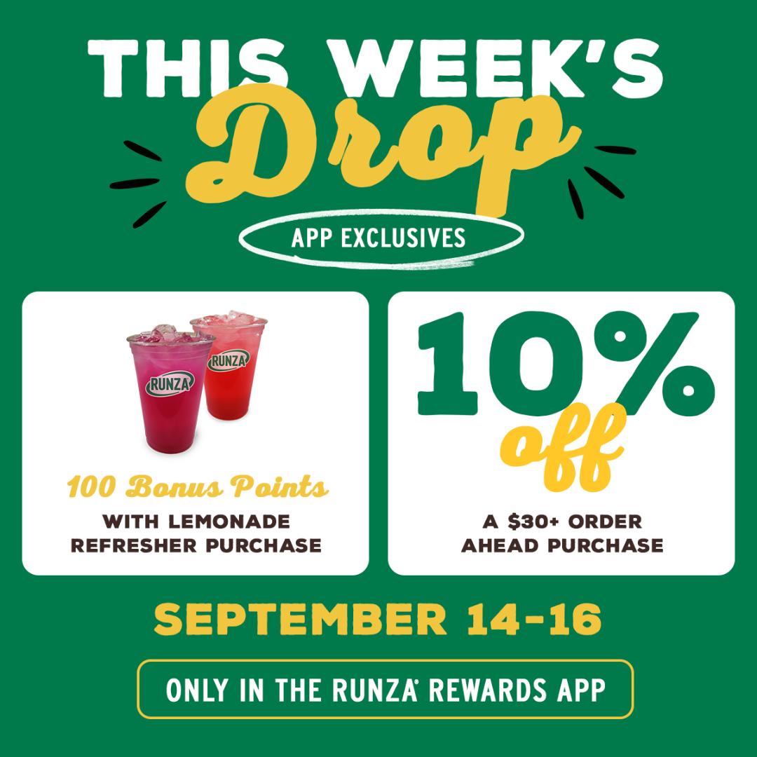 Runza's tweet photo. this is your sign to get on the rewards train. already got it? you know what to do. don’t? download now: https://t.co/KT7E3FAztZ https://t.co/U7bBBAJ6FC