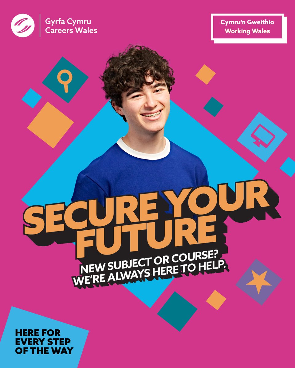 WorkingWales's tweet photo. Starting sixth form or college can bring excitement, but also uncertainty.
Remind your learners that asking for support is a strength. Alongside their teachers and tutors, weβre here to help them every step of the way.
ππΌ https://t.co/vrBrHkyDVV
#SecureYourFuture https://t.co/qPe0XWhw9k