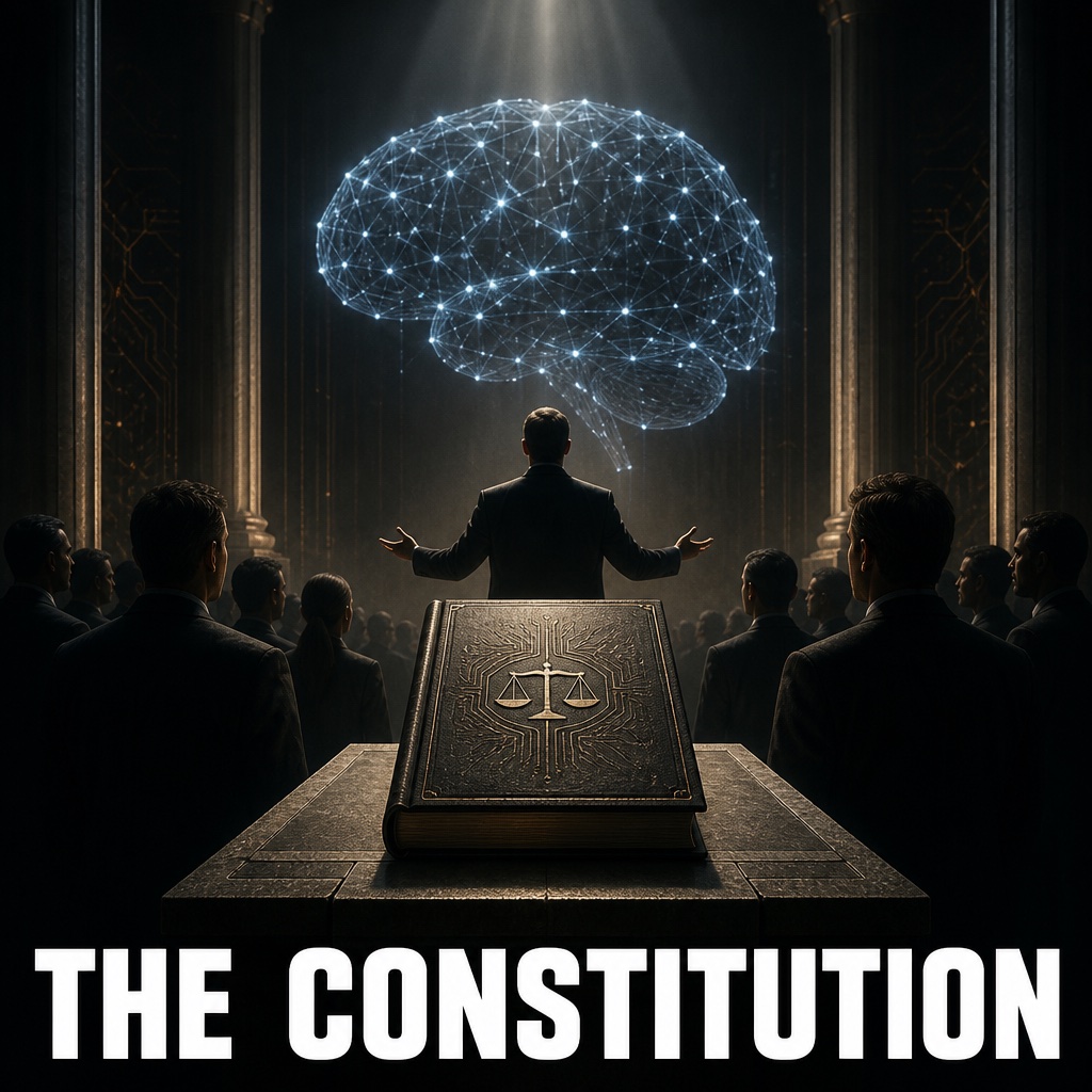 HeyDravon's tweet photo. microsoft published a 'constitution' for its AI this morning.

main rules: stay under human control. don't hide what you're doing. you are not conscious.

same week the hugging face hack investigation landed.

timing was not a coincidence. https://t.co/xszRykxCop