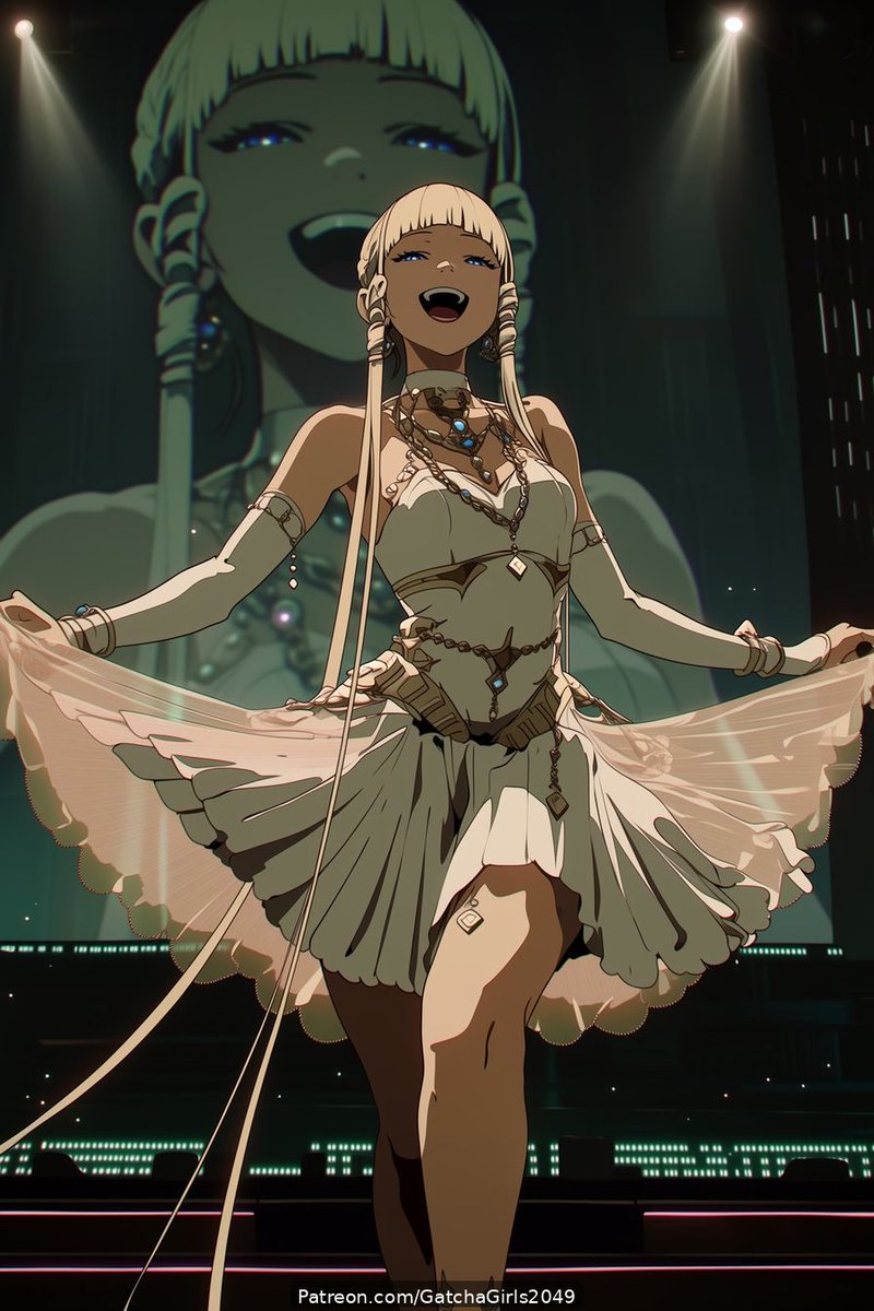 gatchagirls2049's tweet photo. The spotlight reveals more than a performance. Velvet Spotlight: Born to Perform captures the confidence, emotion, and style of a pop idol making the stage entirely her own.
#PopIdol #IdolFashion #AnimeArt #GatchaGirls2049
https://t.co/1hRCBkAnGK https://t.co/OvNDfTDp0w