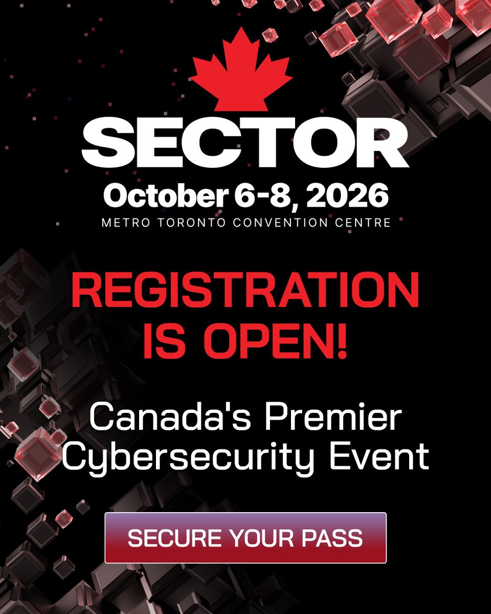 ISSAINTL's tweet photo. Be part of the conversation that shapes next year's threat models! Join the Canadian cybersecurity community at SecTor 2026, Oct 6-8 in Toronto. Exclusive ISSA member discounts available! 
➡️ https://t.co/SNrqm39eRR 

#SecTor2026 #Cybersecurity #CanadianSecurity #CyberTools 🔐 https://t.co/DKGLKYpZ8Y
