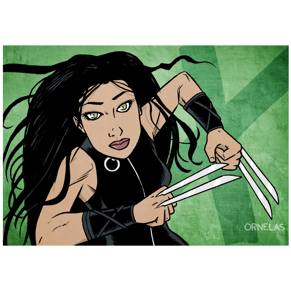 slurmo's tweet photo. The one time Marvel did a good clone saga #marvelmonday
#BuyOrnelasArt #marvelcomicsart

View more process pics for free at
https://t.co/0aCaV8dX7J

#xmencomics #xmenart #x23 #LauraKinney https://t.co/Tv8lLNlefp