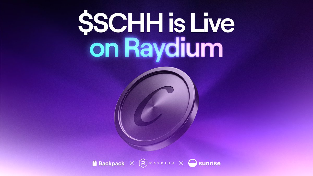 Raydium's tweet photo. $SCHH is live on Raydium.

Schwab U.S. REIT ETF provides broad exposure to publicly traded U.S. real estate investment trusts across the commercial property market.

Now trading 24/7 on Solana via @sunrise and @Backpack Securities. https://t.co/MTcm2cNztA