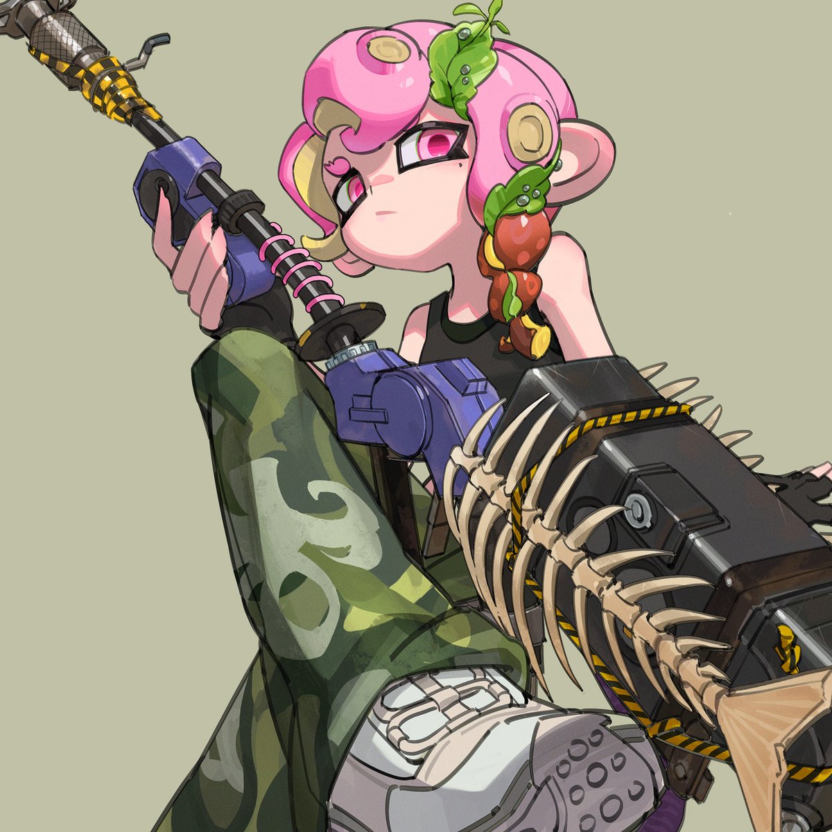 nanisorei's tweet photo. 絶品 ハイオク4K
绝品 高辛烷值汽油4K
#splatoonraiders #splatoonart https://t.co/7YBE0LTEZa