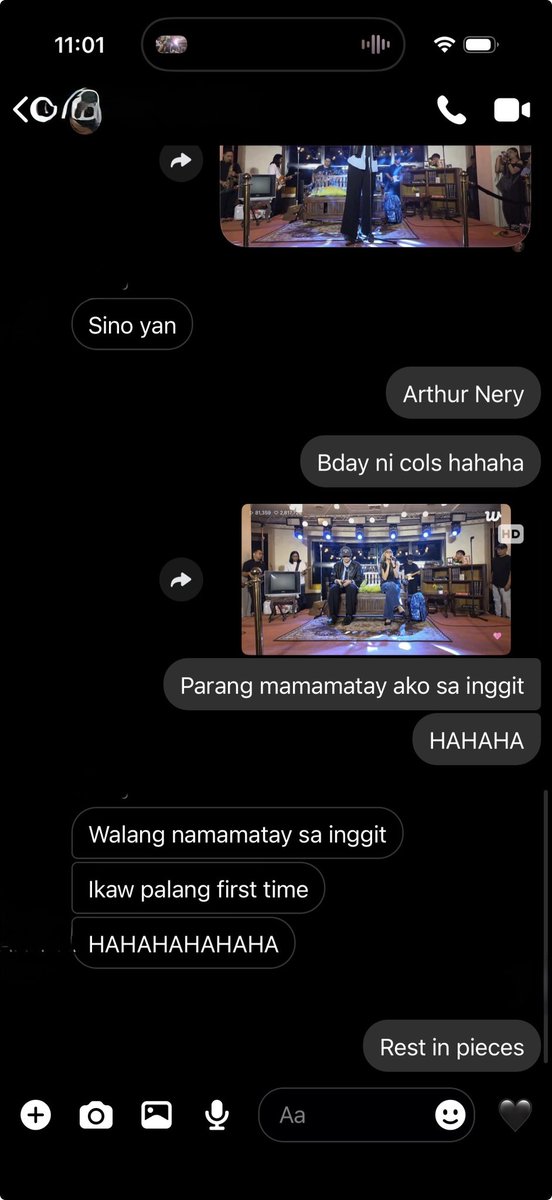 aljonkwon's tweet photo. namatay na lang talaga sa inggit HAHAHA @ArthurMNeryy kami pa niyan. 🙂
#BINI_Colet https://t.co/AJ2TubkxGO