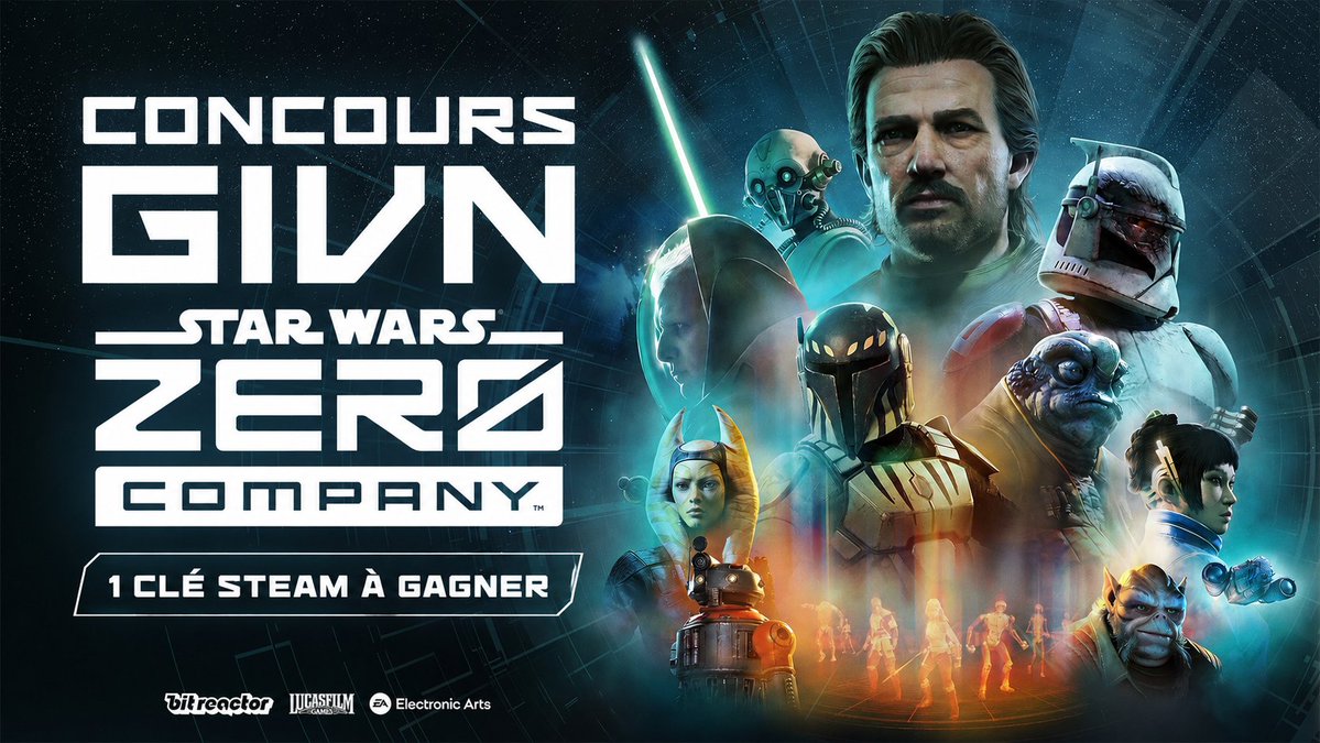givn_io's tweet photo. CONCOURS 🚨

Nouvelle semaine, Nouveau jeu tout neuf, sortie récente ! Star Wars Zero Company est à gagner sur Givn ! ⭐️

Pour tenter votre chance, il faut aller sur la plateforme et faire les actions suivantes :
- Follow Givn 
- RT et liker le tweet
- Identifie un fan de Star Wars dans les commentaires 

TAS lundi prochain 🤞

#givn #starwarszerocompany #starwarsgame #giveawayfr #jeuconcours