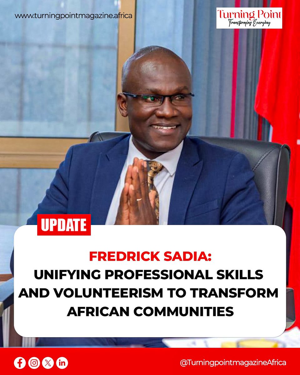 TPointMagazine's tweet photo. 🌍 When Skills Meet Service, Communities Transform.

📖 Discover the journey. Discover the impact.
Read the full feature in Turning Point Magazine Africa.

https://t.co/2O4ooRHfE4

#TurningPointMagazineAfrica  #TransformingEveryday  #CommunityImpact  #ProfessionalExcellence https://t.co/v2IF9H4j1f