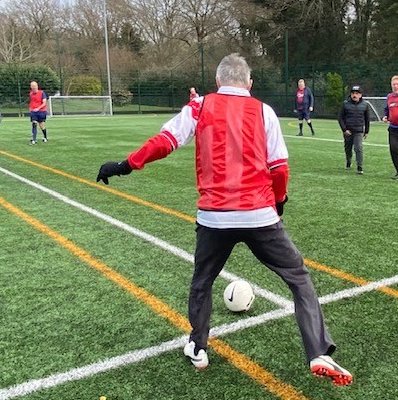 SolihullCentre's tweet photo. Get out and about this autumn and join in our +65's walking football, Mon 14:45 Book here - https://t.co/vFf2jxnaAF or call 0121 796 1330 #MoveMoreFeelBetter #footballers #funfitnessfriendship #mentalhealth #MeetNewFriends #fightingisolation https://t.co/cvA9YGFqWC