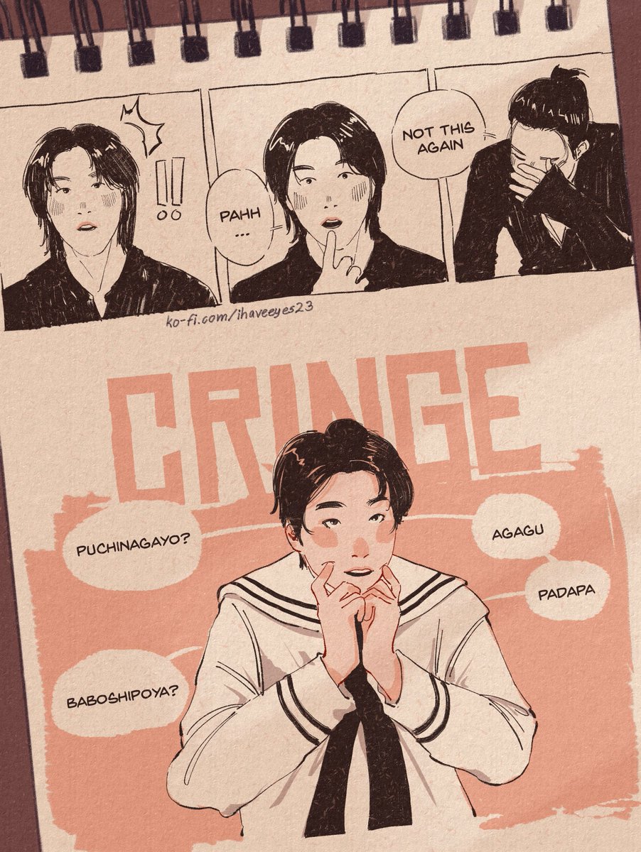 i_have_eyes23's tweet photo. Han Jisung's traumatizing aegyo is the most adorable thing in the world to me 🤭 #Hanjisung #straykidsfanart https://t.co/yMtjvSt2bl