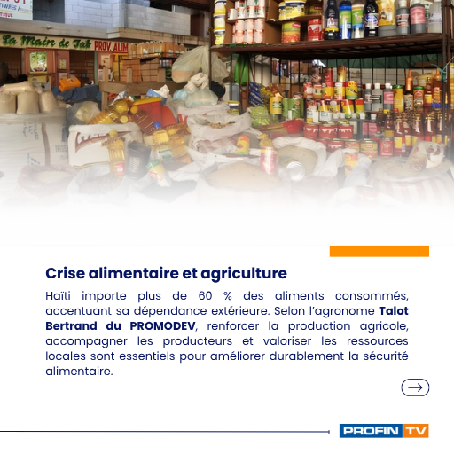 profintv's tweet photo. Du premier Salon des Finances en Haïti, qui encourage l’éducation financière et le réseautage, aux enjeux de sécurité alimentaire qui nécessitent un renforcement de la production locale, en passant par les défis liés à la stabilité de la gourde et au pouvoir d’achat, ces questions sont au cœur du développement économique du pays.

 👉 Lisez l'article complet:https://t.co/k6jeknvq2G

  #autrement #profintv #info #Haiti